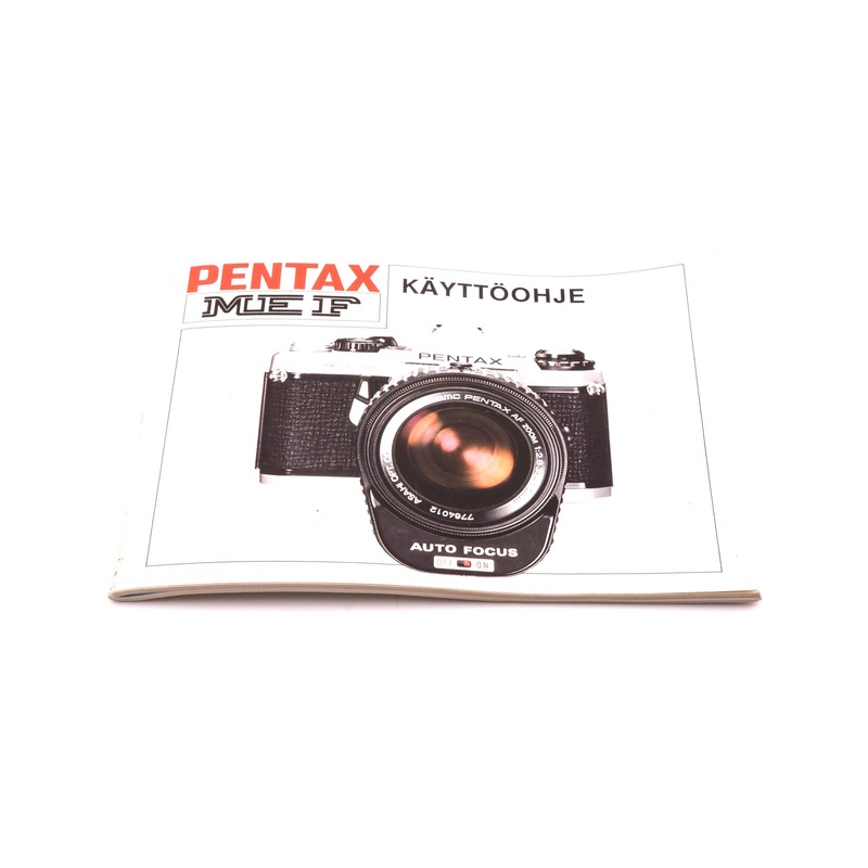 Pentax ME F Instruction Manual