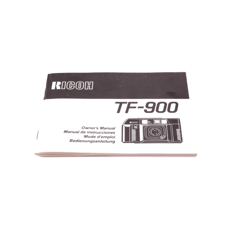 Ricoh TF-900 Instructions