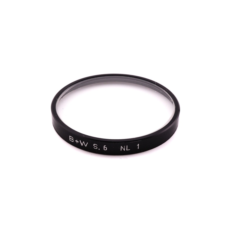 B+W Series 6 Close Up Filter +1