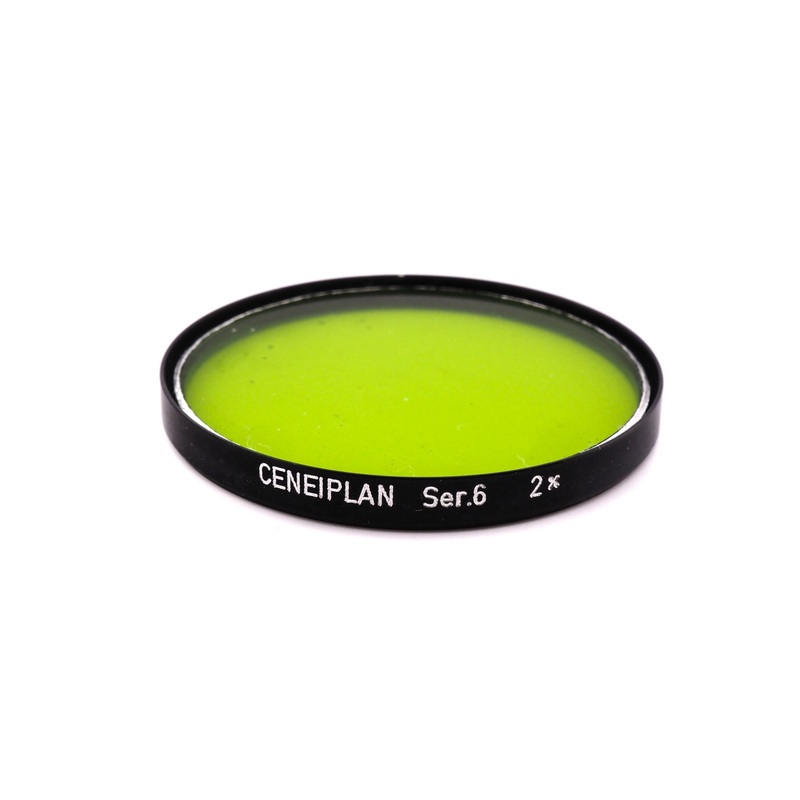 Ceneiplan 39mm Push-On Yellow-Green Filter