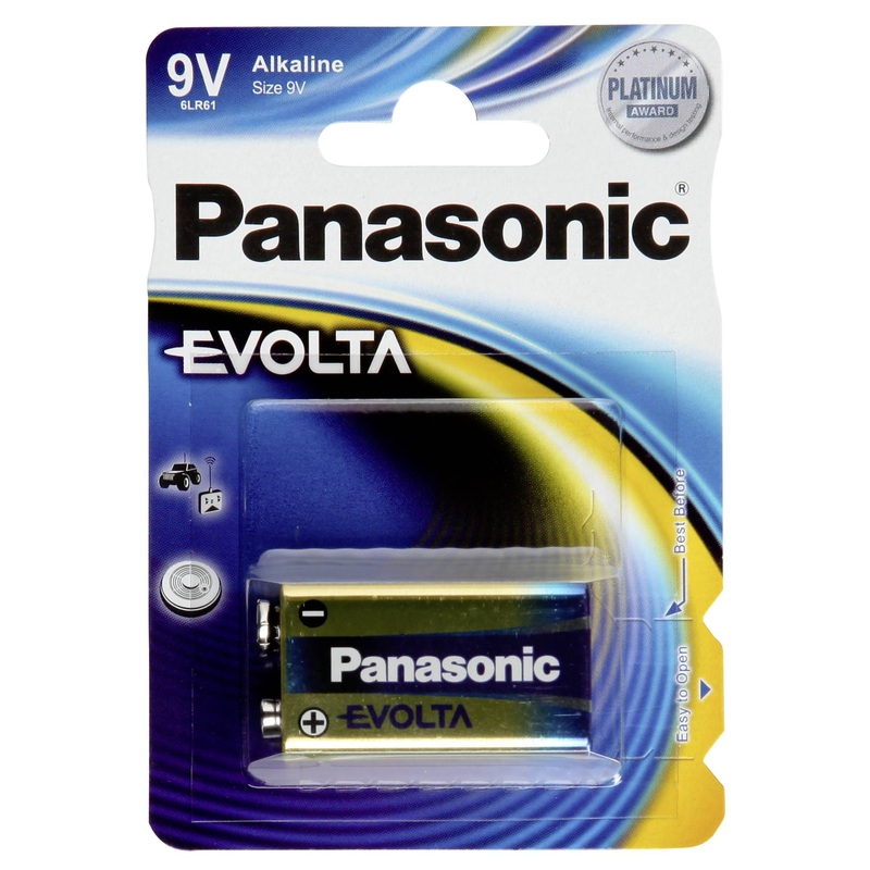 Panasonic 6LR61 9V Alkaline Battery