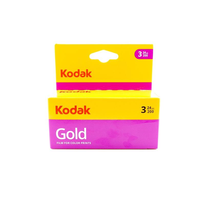 Kodak Gold 200 (35mm) 24 Exp. 3-Pack