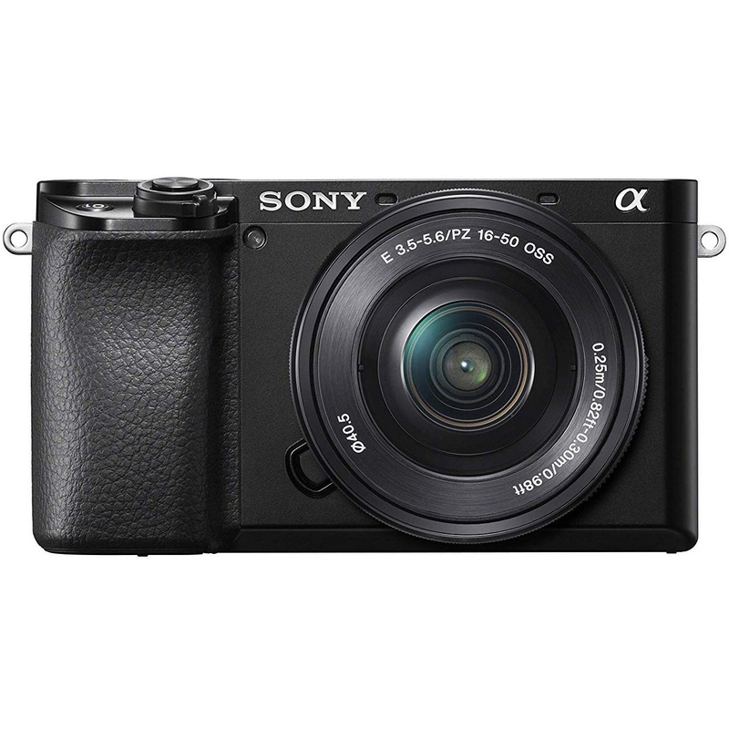 Sony Alpha a6100 APS-C Mirrorless Interchangeable-Lens Camera + 16-50mm Lens