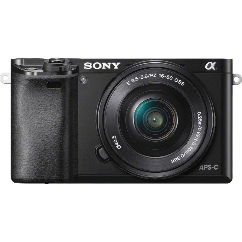 Sony Alpha a6000 Mirrorless Digital Camera with 16-50mm Lens - Open Box