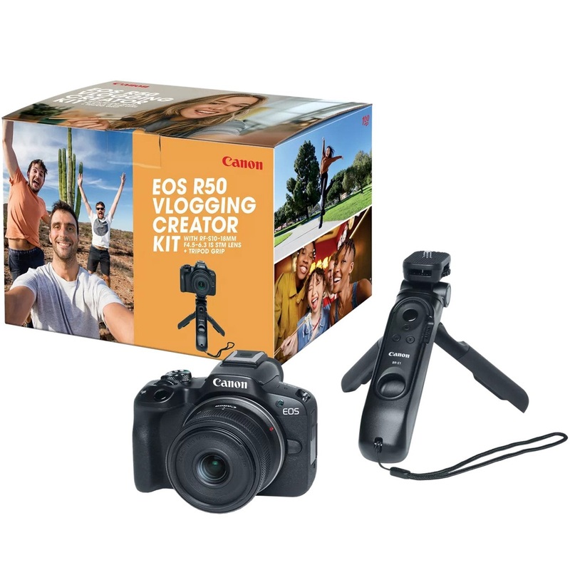 Canon EOS R50 Mirrorless Camera Vlogging Creator Kit 5811C109
