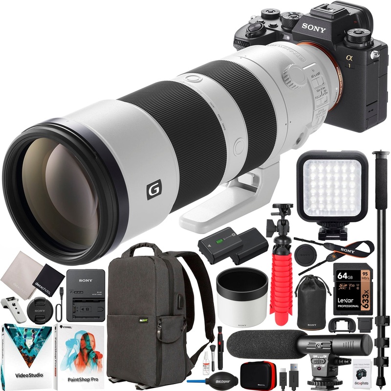 Sony Alpha 1 Full Frame Mirrorless Camera Body + 200-600mm Lens SEL200600G Kit Bundle