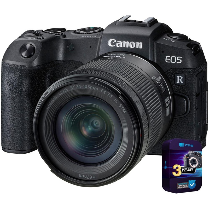 Canon EOS RP Mirrorless Camera RF 24-105mm F4-7.1 STM Lens Kit + 3 Year Warranty