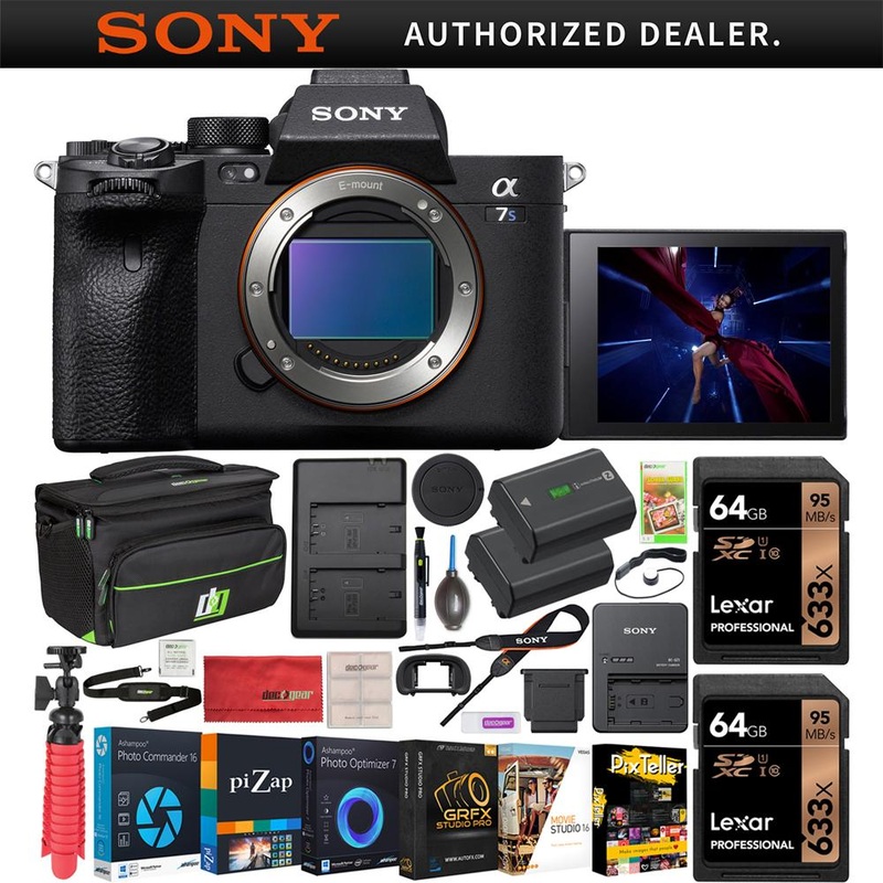 Sony a7s III 4K Camera Body + 128GB Accessory Kit + Bag & 2 Battery Refurbished