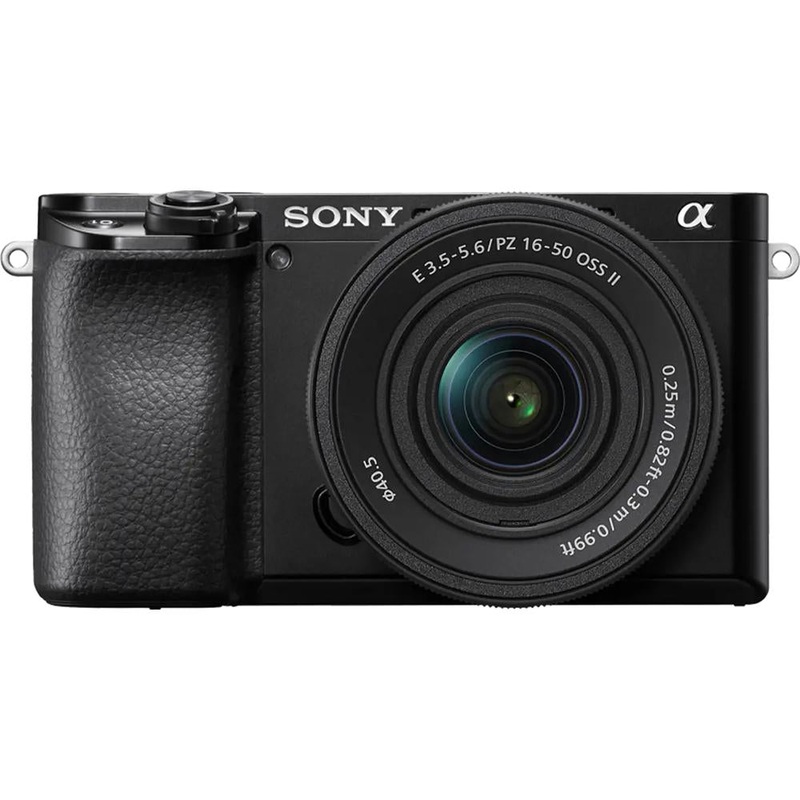 Sony Alpha a6100 APS-C Mirrorless Camera + 16-50mm + 55-210mm Lenses - Open Box